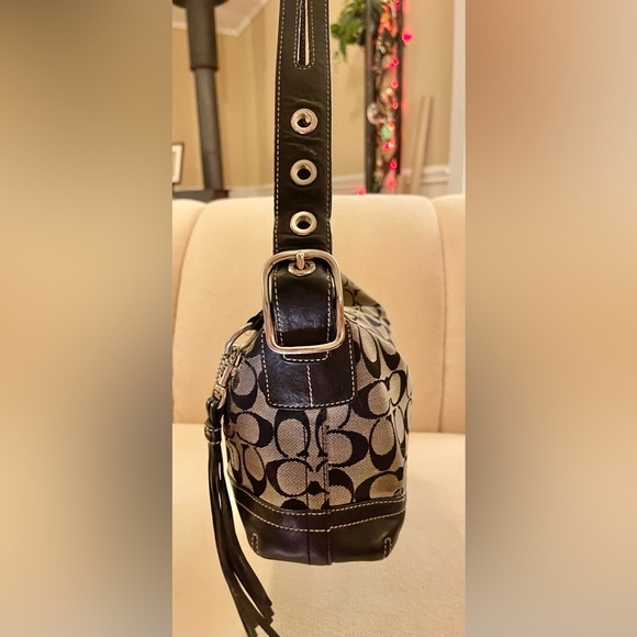 Coach East-West Legacy Jacquard Shoulder bag No G04U-9363 - Picture 4 of 14